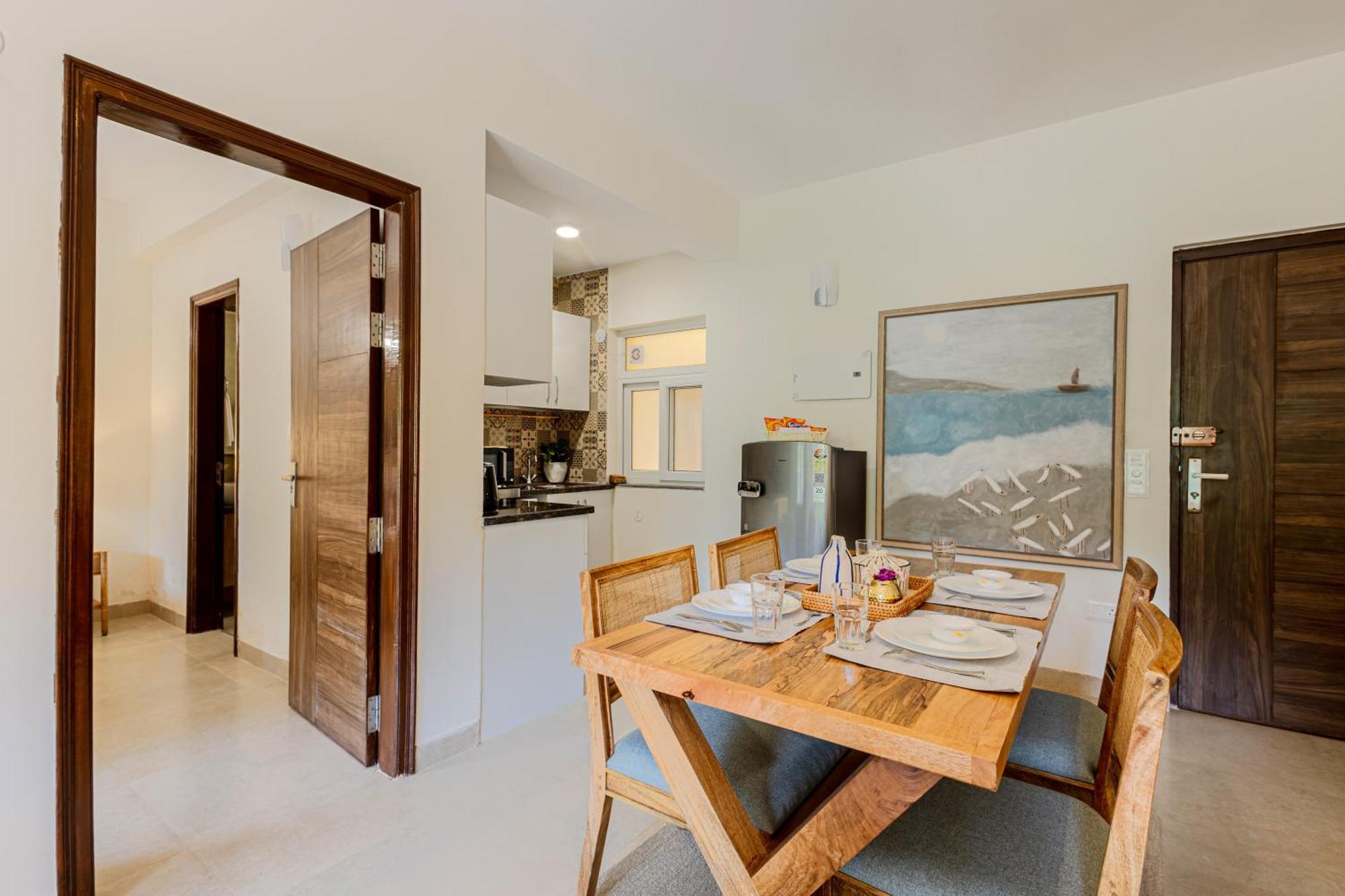 Alaya Stays 1 Bhk With Balcony & Pool - Veera Marina Candolim Esterno foto