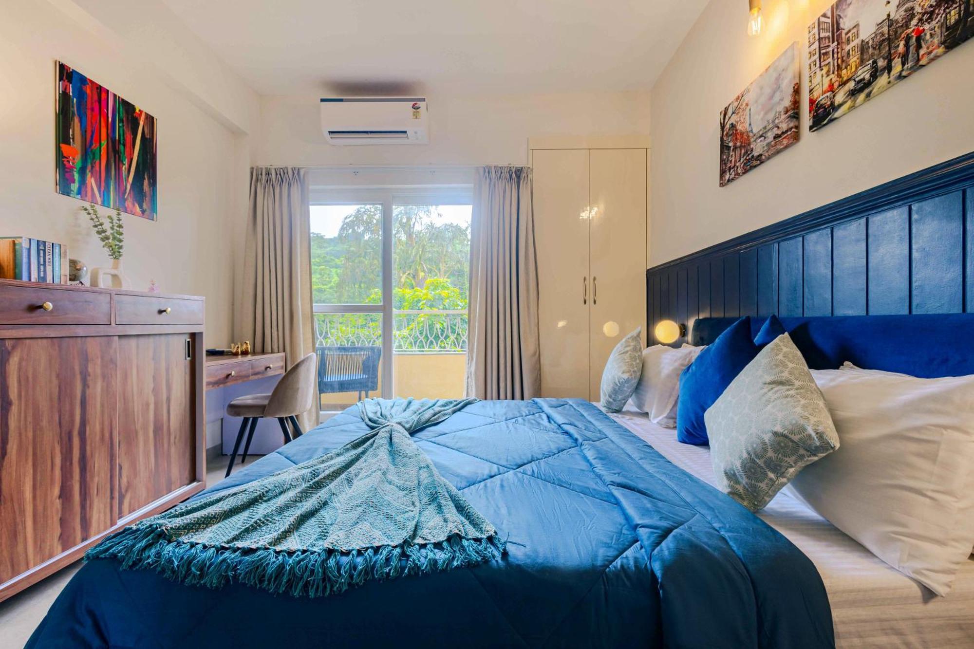 Alaya Stays 1 Bhk With Balcony & Pool - Veera Marina Candolim Esterno foto