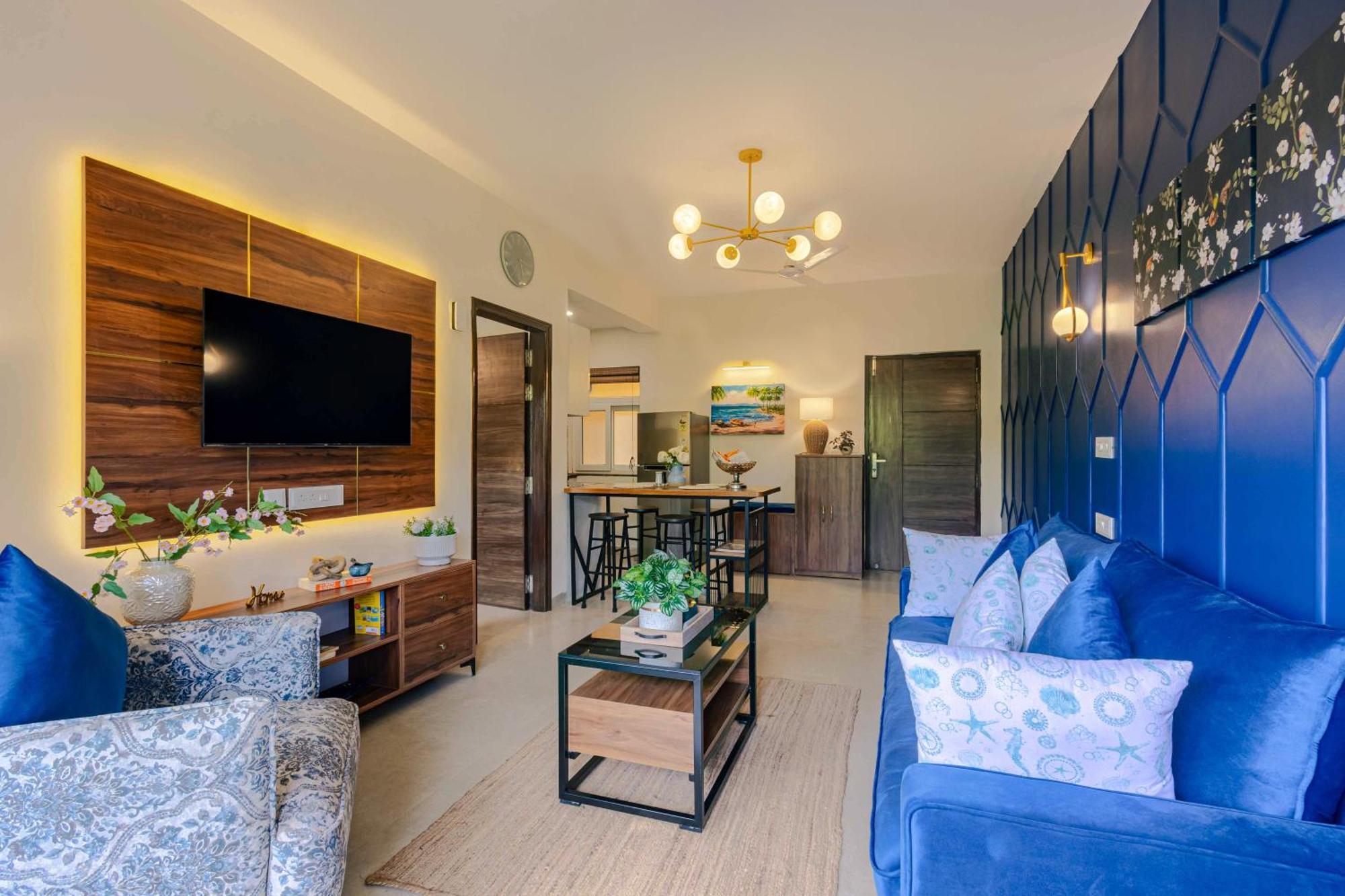 Alaya Stays 1 Bhk With Balcony & Pool - Veera Marina Candolim Esterno foto