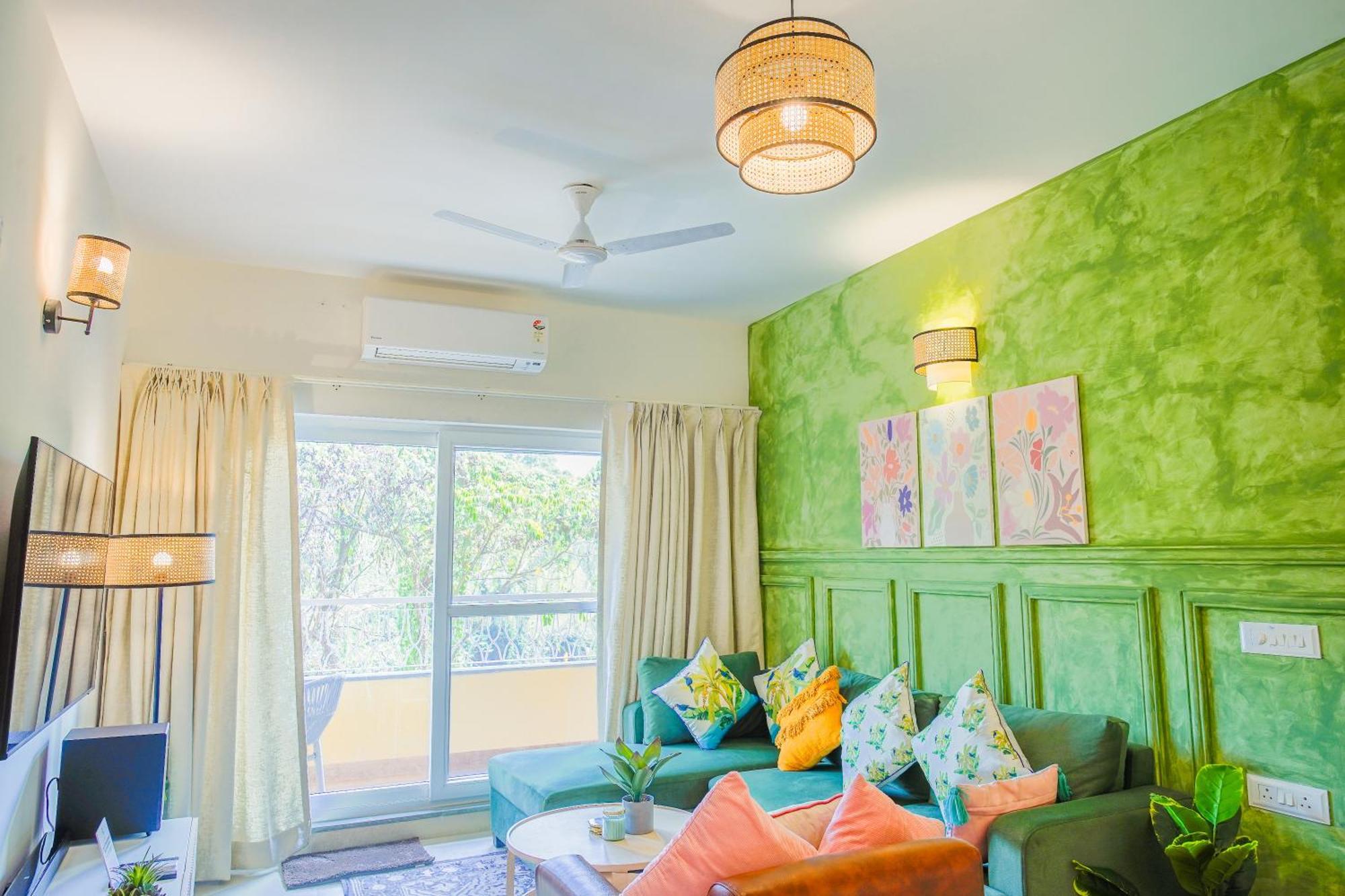 Alaya Stays 1 Bhk With Balcony & Pool - Veera Marina Candolim Esterno foto