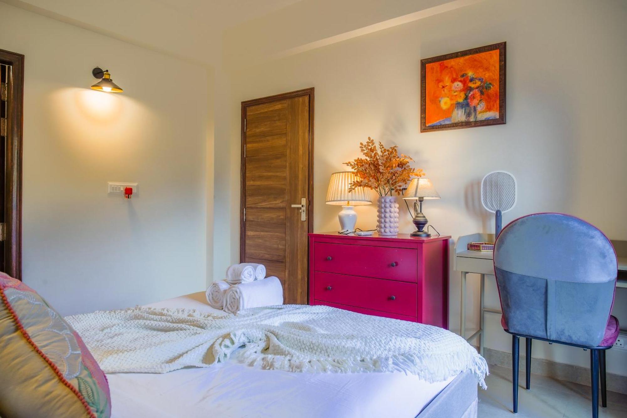 Alaya Stays 1 Bhk With Balcony & Pool - Veera Marina Candolim Esterno foto